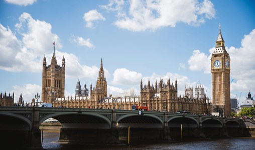 London parliament buildings